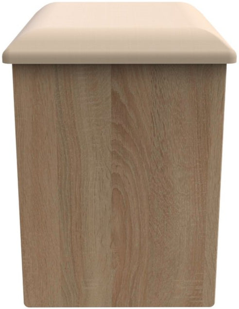 Vienna 5 Piece Bedroom Set with Oak Top