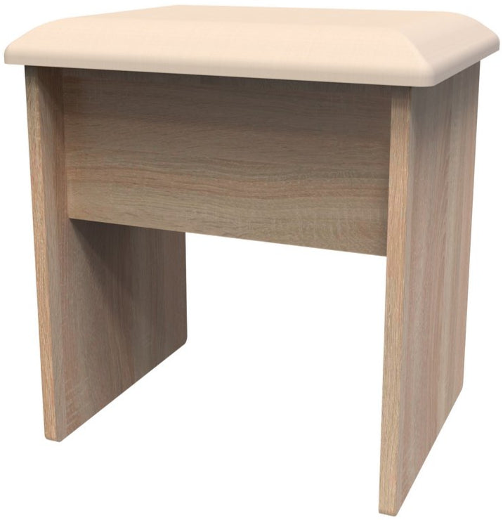 Vienna 5 Piece Bedroom Set with Oak Top