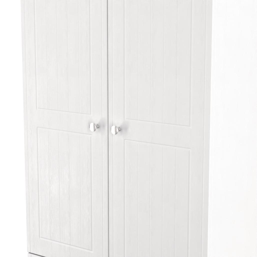 Vienna 5 Piece Bedroom Set with Oak Top