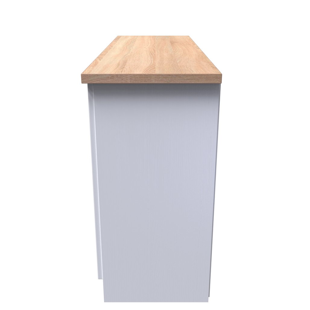 Vienna 2 Door 3 Drawer Sideboard with Oak Top