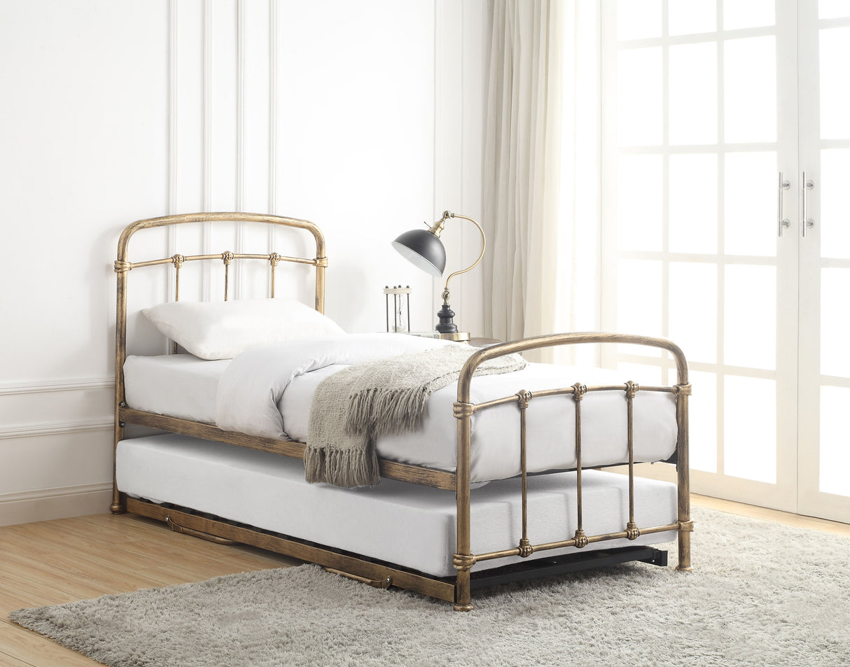 Mostyn Metal Guest Bed with Pull-Out