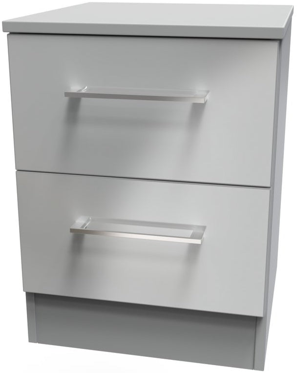 Worcester 2 Drawer Bedside Table