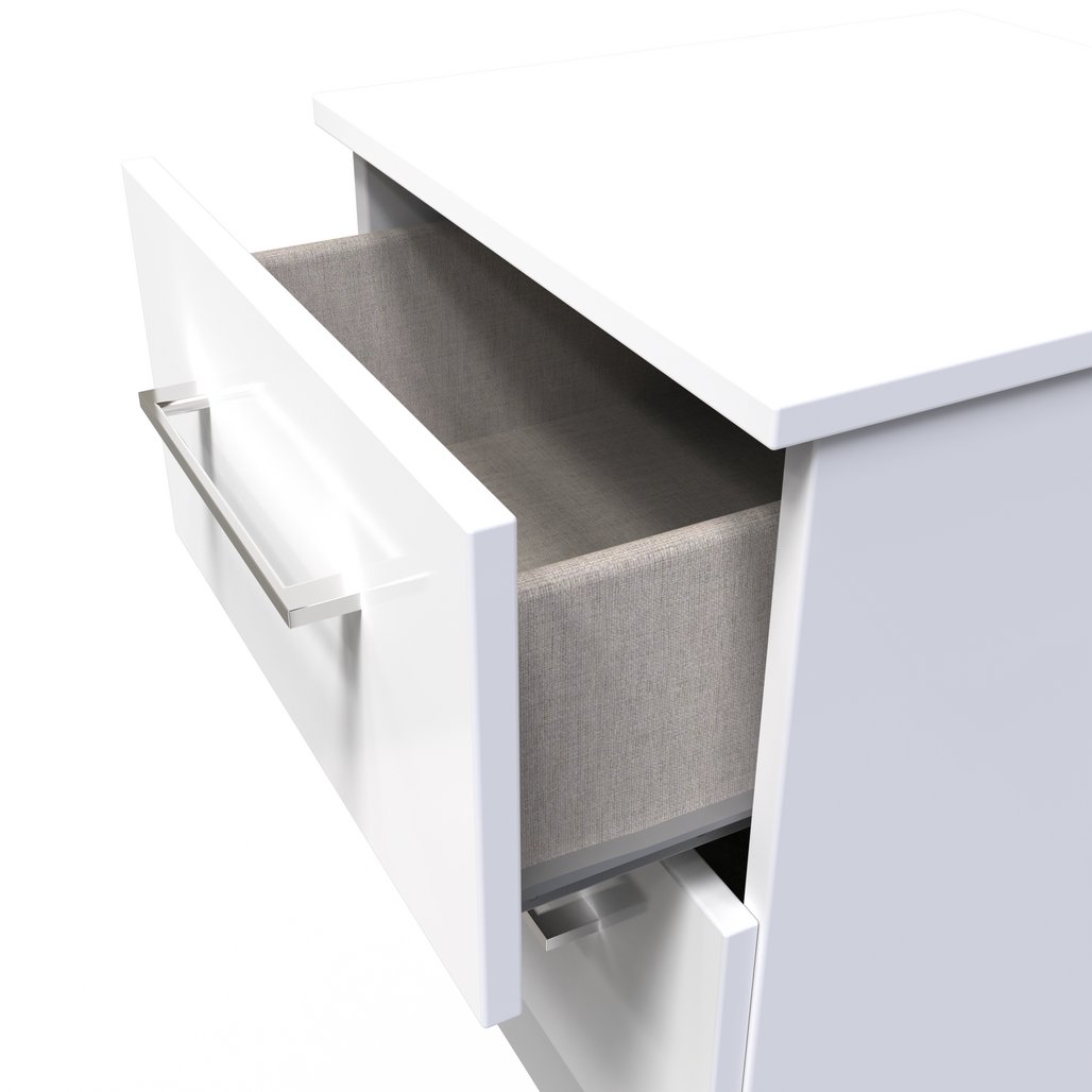 Worcester 2 Drawer Bedside Table