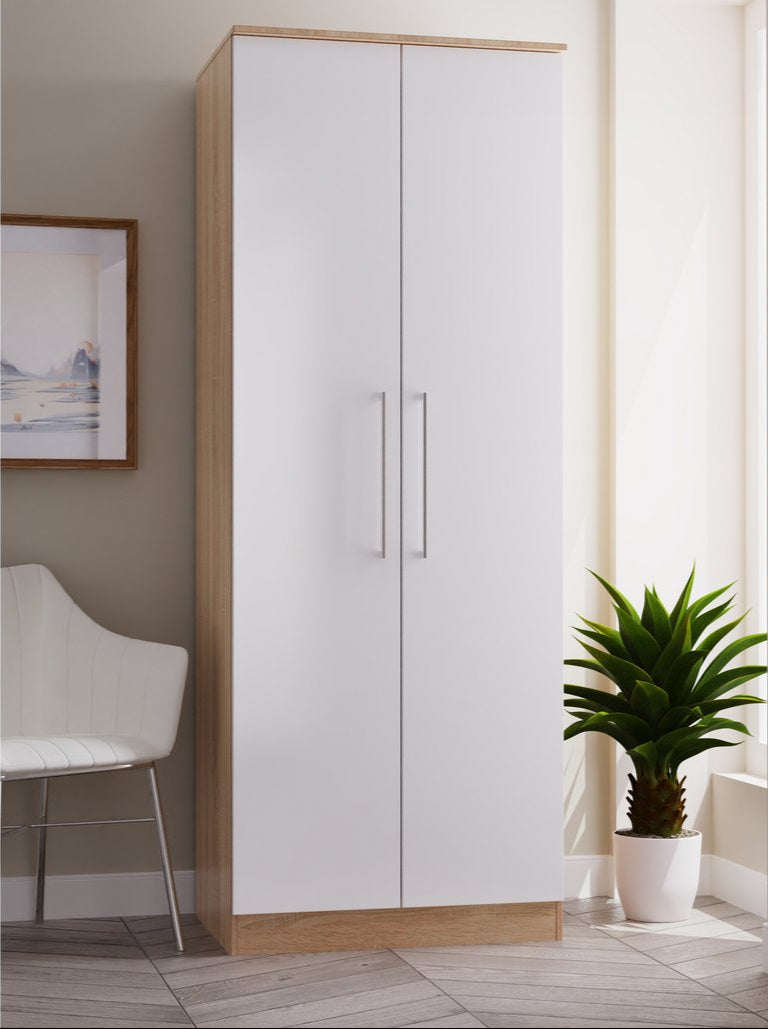 Worcester Tall 2 Door Double Wardrobe
