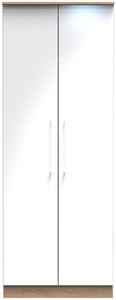 Worcester Tall 2 Door Double Wardrobe