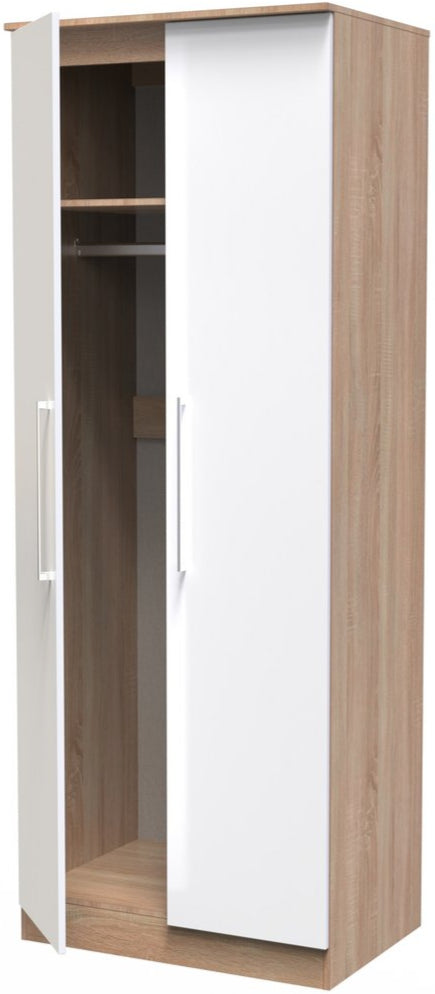 Worcester Tall 2 Door Double Wardrobe