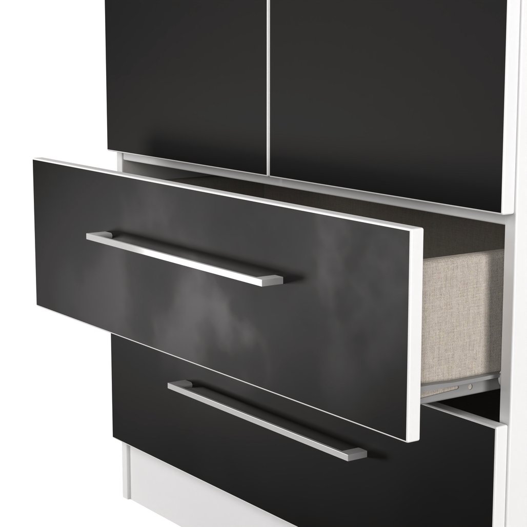 Worcester Tall 2 Drawer 2 Door Double Wardrobe