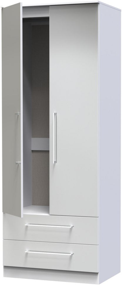 Worcester Tall 2 Drawer 2 Door Double Wardrobe