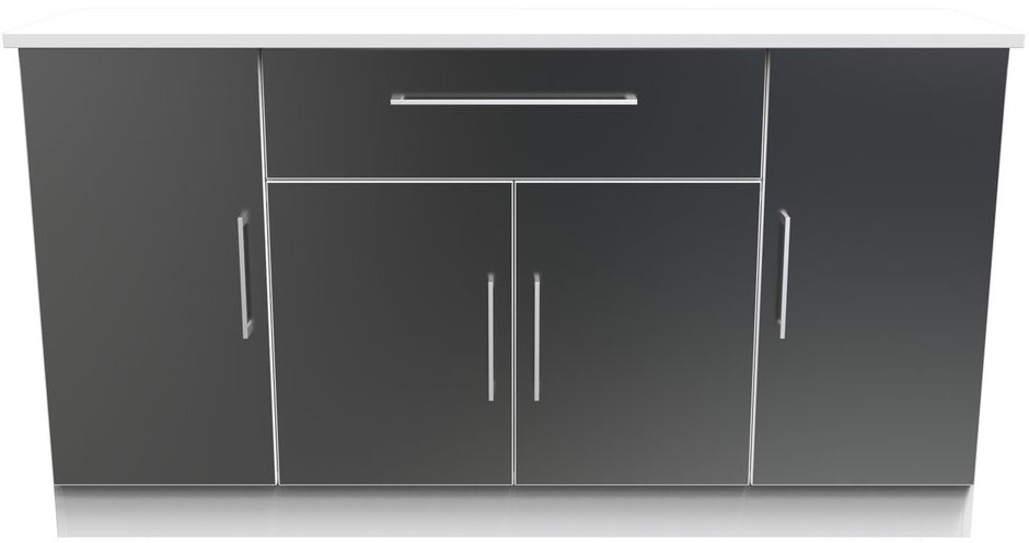 Worcester 4 Door 1 Drawer Wide Sideboard