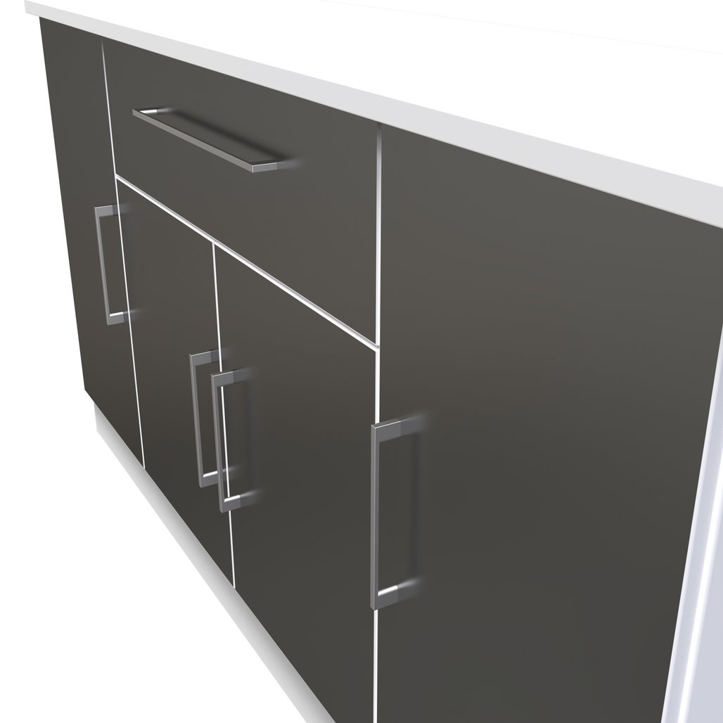 Worcester 4 Door 1 Drawer Wide Sideboard