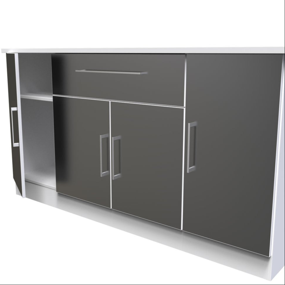 Worcester 4 Door 1 Drawer Wide Sideboard