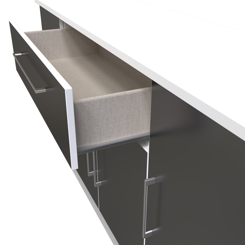 Worcester 4 Door 1 Drawer Wide Sideboard