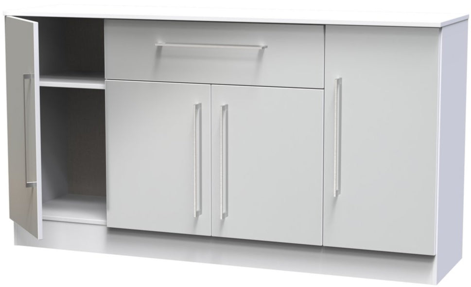 Worcester 4 Door 1 Drawer Wide Sideboard