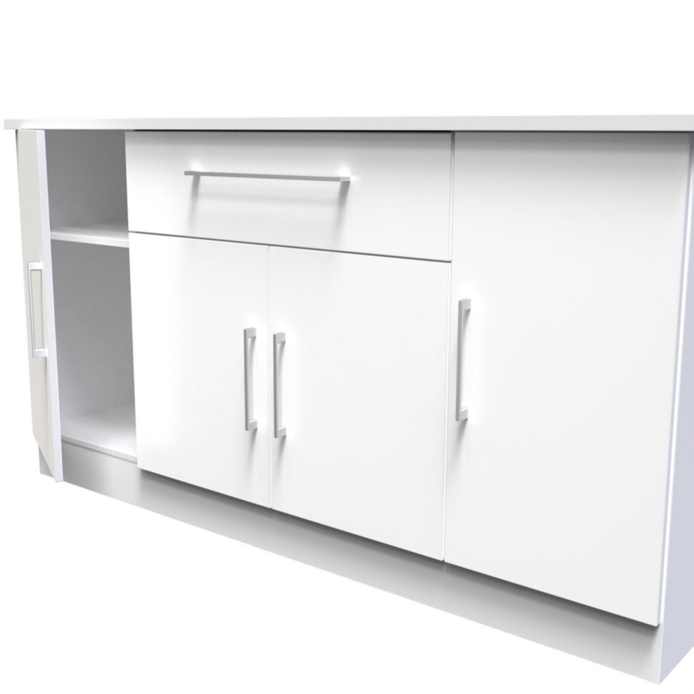 Worcester 4 Door 1 Drawer Wide Sideboard
