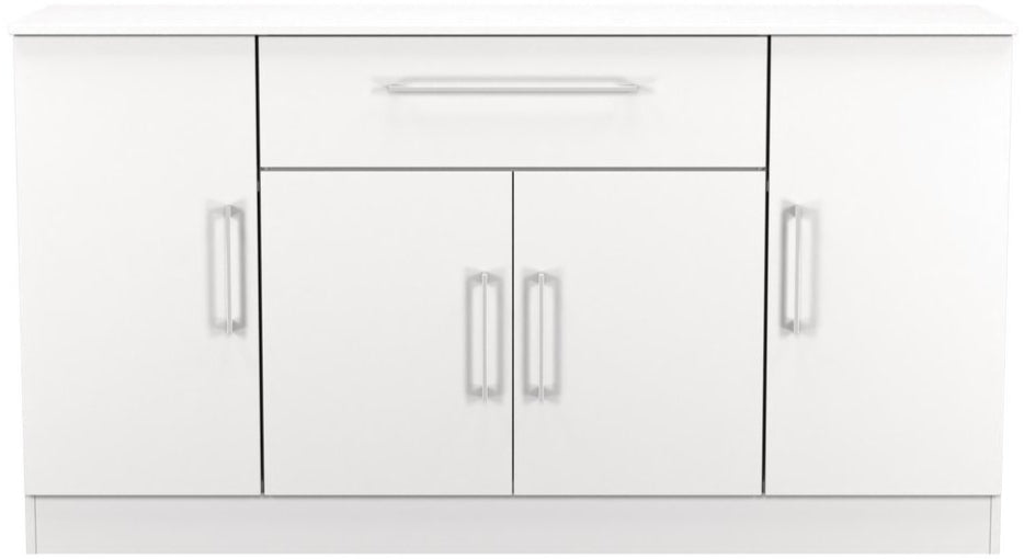 Worcester 4 Door 1 Drawer Wide Sideboard