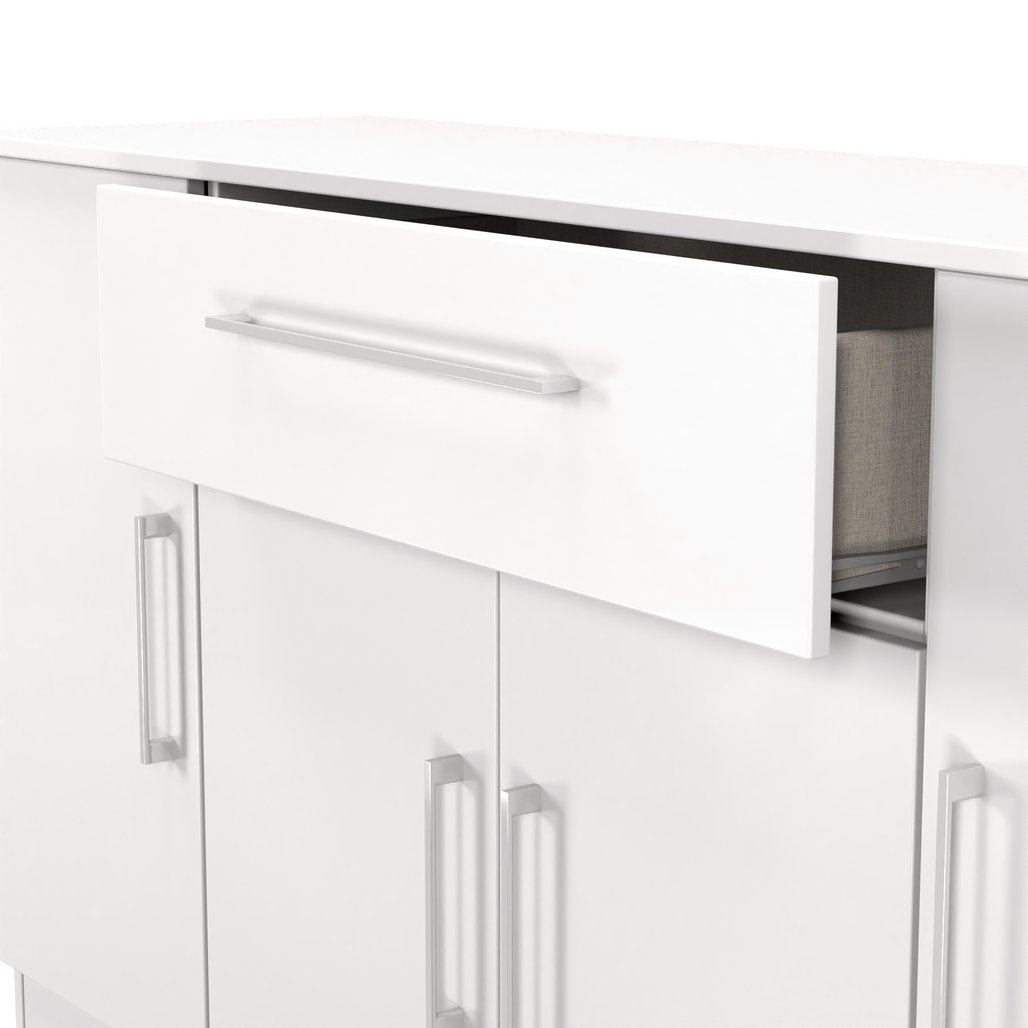 Worcester 4 Door 1 Drawer Wide Sideboard