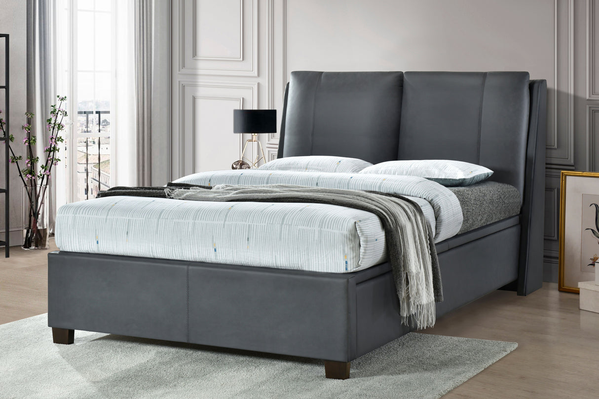 Ashleigh Ottoman Pillowback Bed Frame