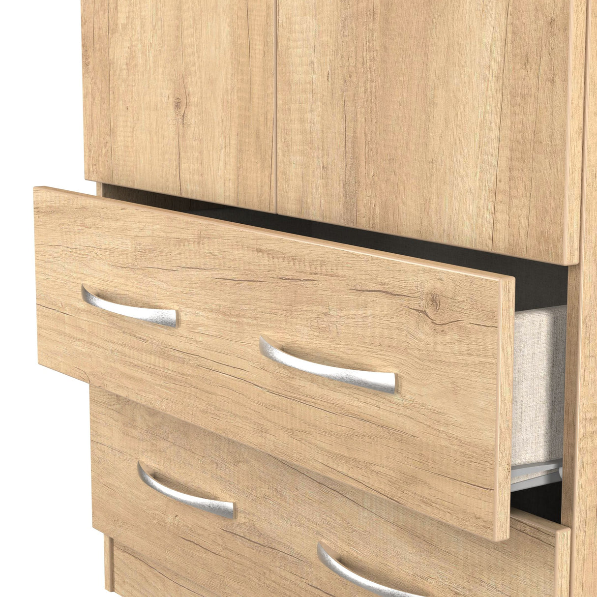 Avon 2 Drawer 2 Door Double Wardrobe