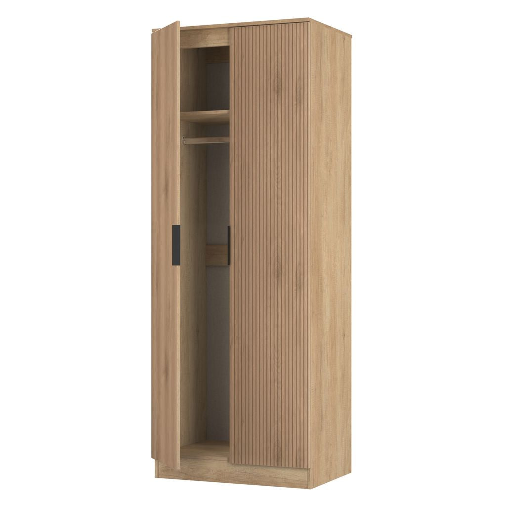 Java Tall 2 Door Double Wardrobe