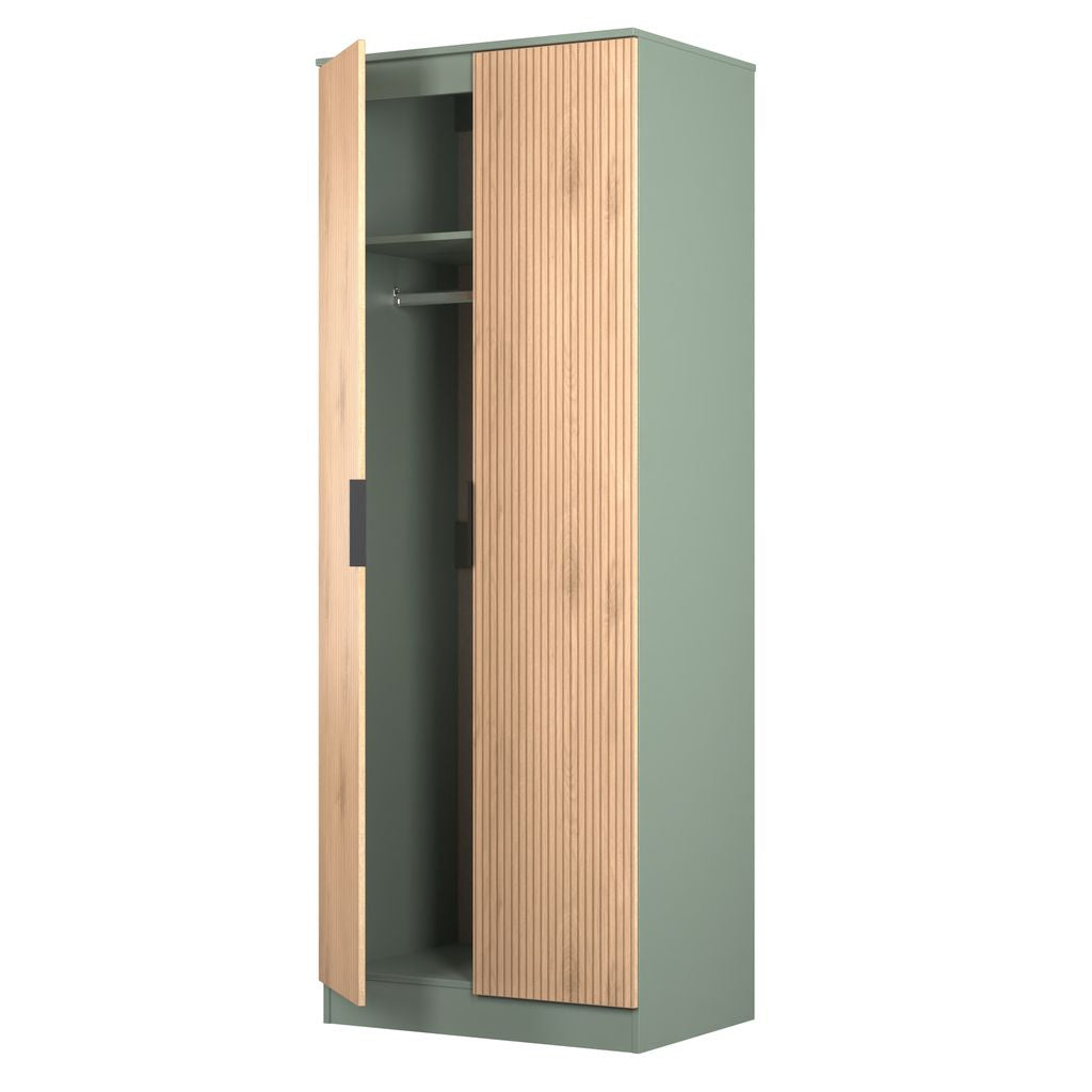 Java Tall 2 Door Double Wardrobe