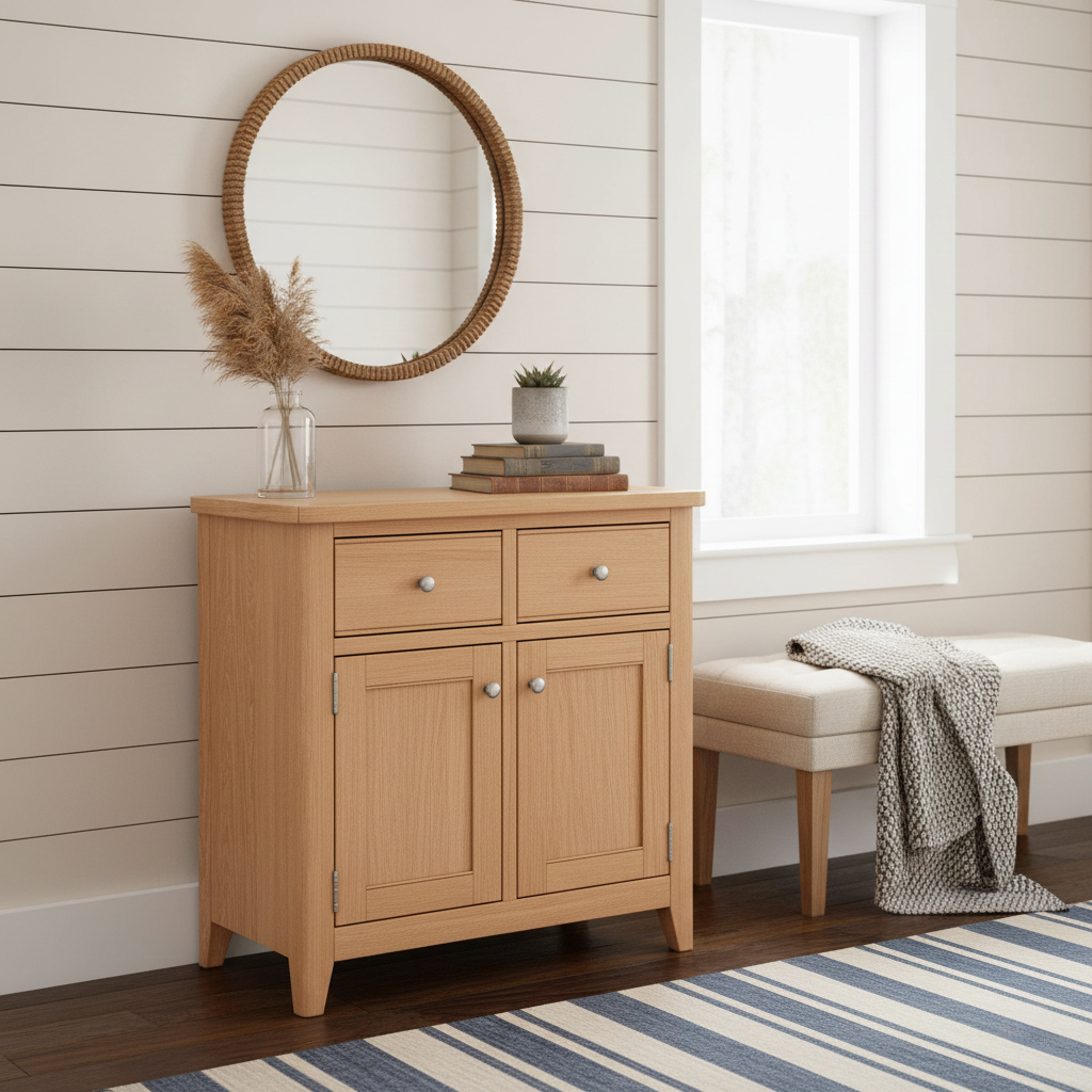 Atlas 2 Door 2 Drawer Small Sideboard