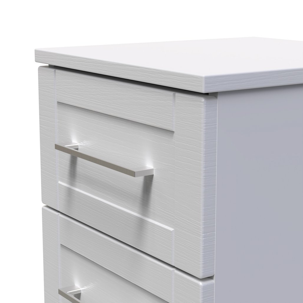 York 3 Drawer Bedside Table