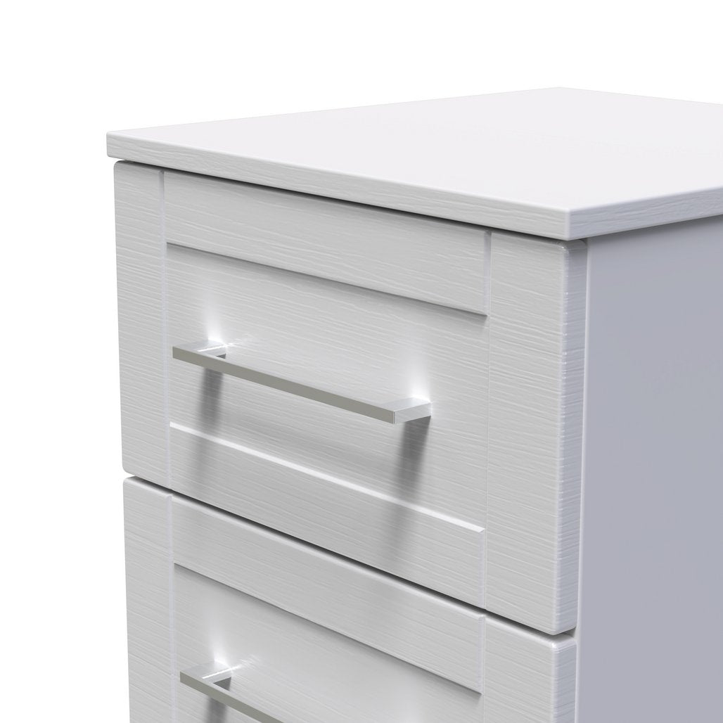 York 2 Drawer Bedside Table