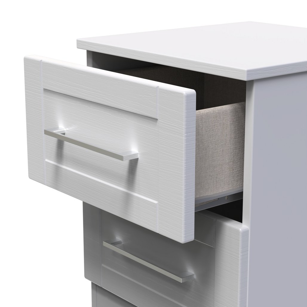 York 2 Drawer Bedside Table