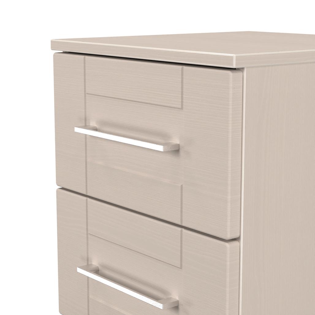 York 2 Drawer Bedside Table