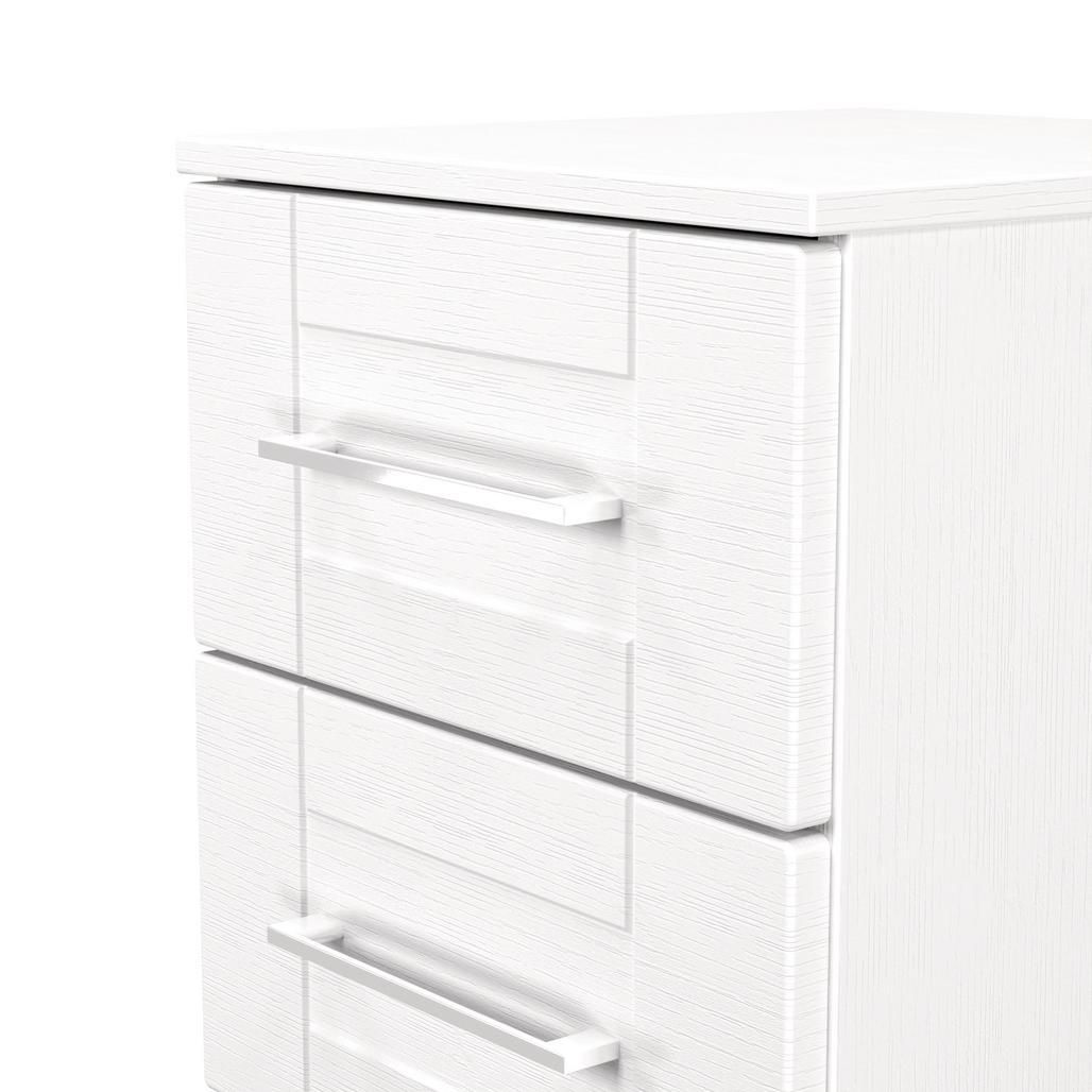 York 2 Drawer Bedside Table