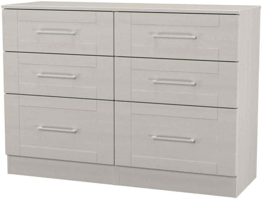 York 6 Drawer Midi Chest