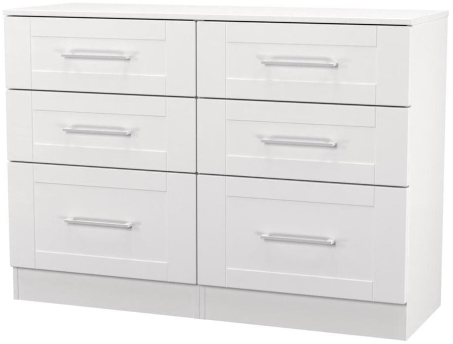 York 6 Drawer Midi Chest