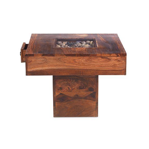 Denali 60cm Square Pebble Coffee Table