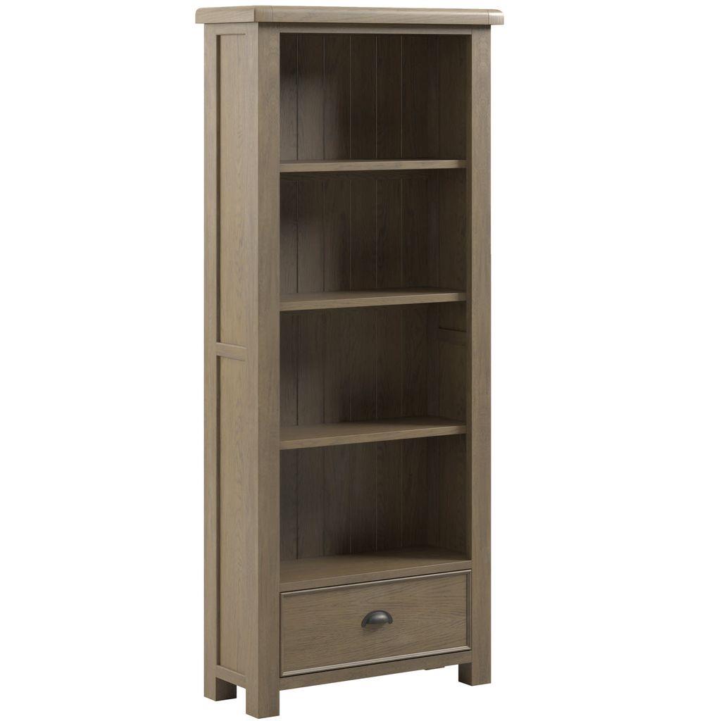 Acadia 4 Tier 1 Drawer Large Bookcase