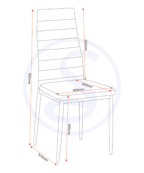 Abbey Clear Glass Dining Table Set with 4 Chairs - Seconique