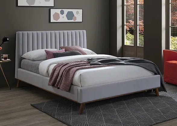 Albany Fabric Bed Frame - Time Living