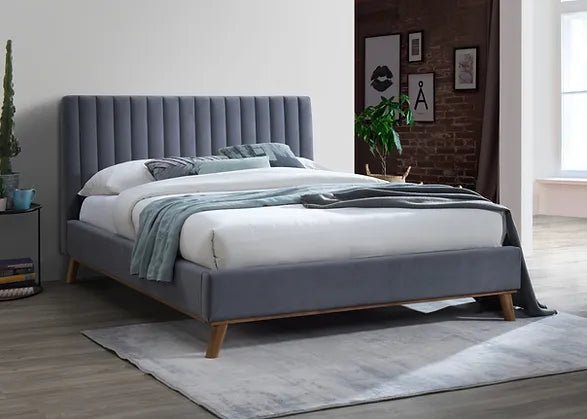 Albany Fabric Bed Frame - Time Living