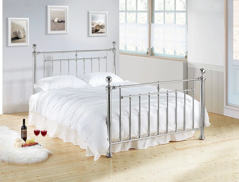 Alexander Metal Bed Frame - Time Living
