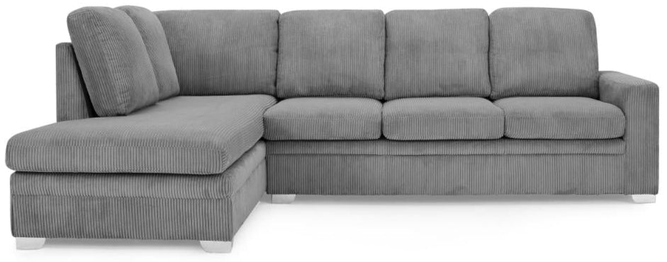 Allison Jumbo Cord Left Hand Corner Sofa - TGC