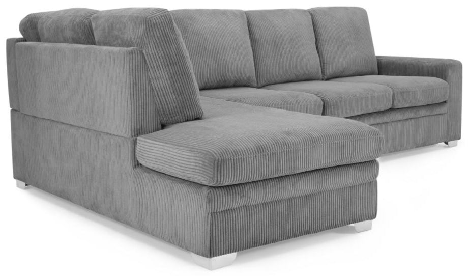 Allison Jumbo Cord Left Hand Corner Sofa - TGC