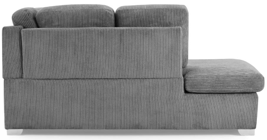 Allison Jumbo Cord Left Hand Corner Sofa - TGC
