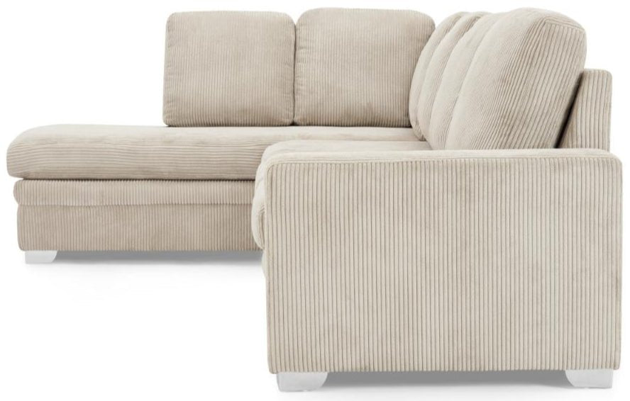 Allison Jumbo Cord Left Hand Corner Sofa - TGC
