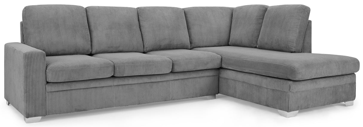 Allison Jumbo Cord Right Hand Corner Sofa - TGC