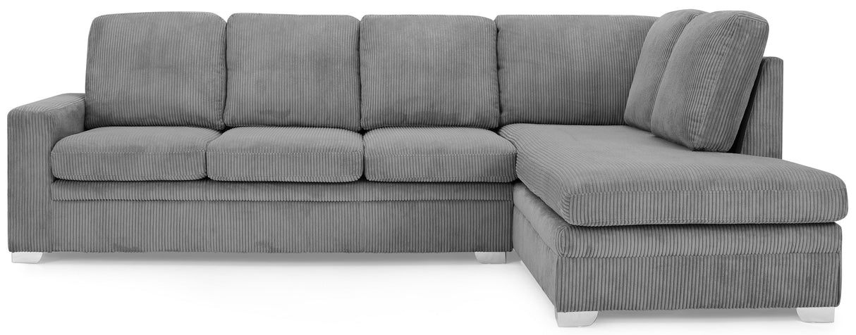 Allison Jumbo Cord Right Hand Corner Sofa - TGC
