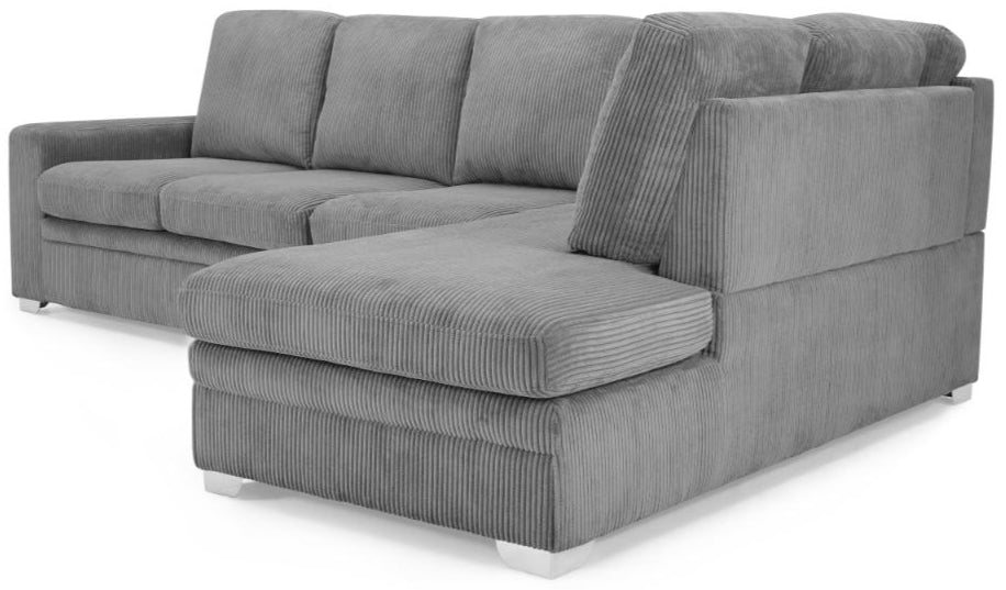 Allison Jumbo Cord Right Hand Corner Sofa - TGC