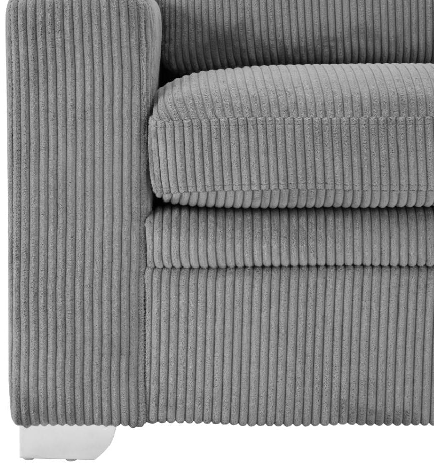 Allison Jumbo Cord Right Hand Corner Sofa - TGC