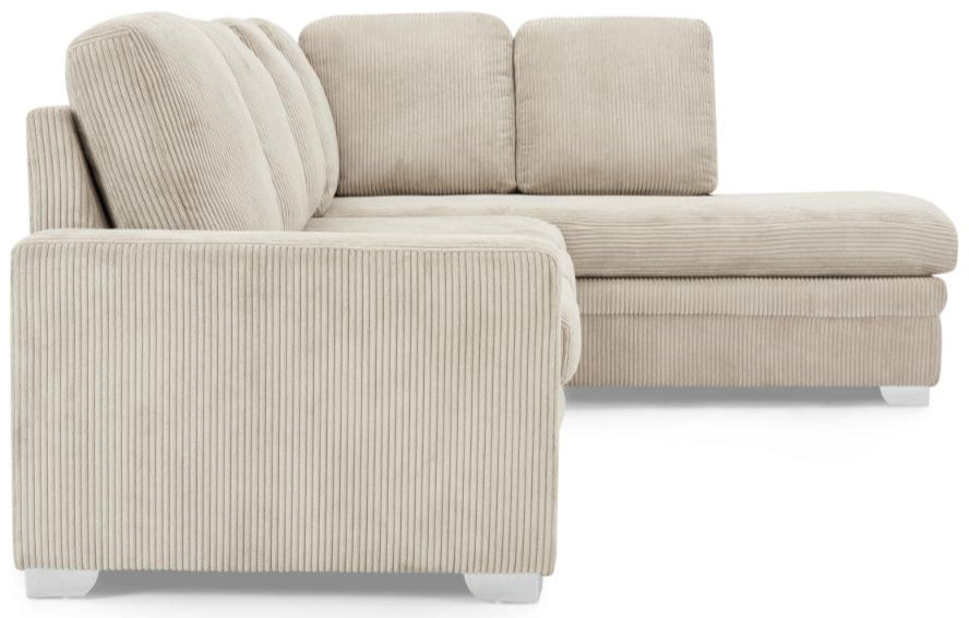 Allison Jumbo Cord Right Hand Corner Sofa - TGC