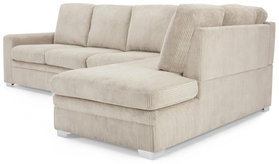 Allison Jumbo Cord Right Hand Corner Sofa - TGC