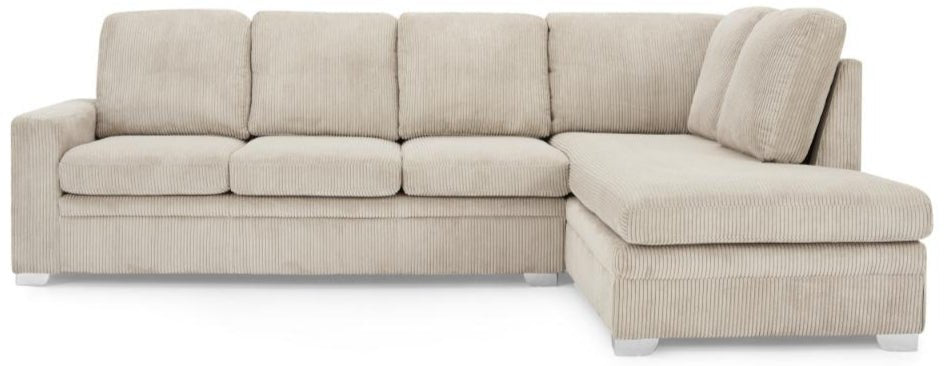 Allison Jumbo Cord Right Hand Corner Sofa - TGC