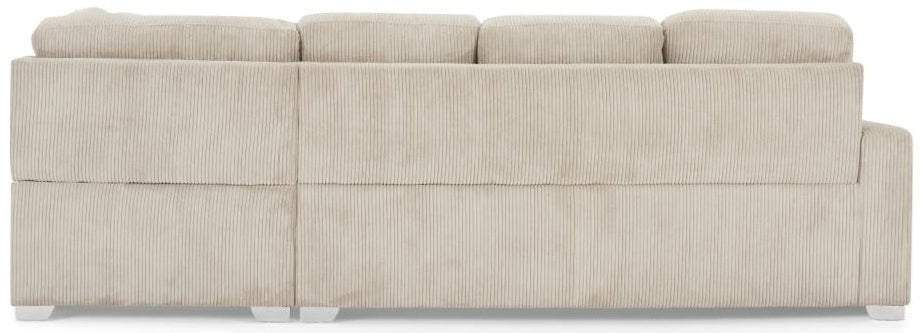 Allison Jumbo Cord Right Hand Corner Sofa - TGC